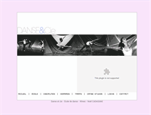 Tablet Screenshot of danseetcie.com